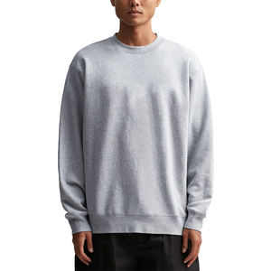 Sweat-shirt brodé pour l'hiver en molleton de polyester/coton vierge de gros Logo imprimé personnalisé Col ras du cou pour hommes fabriqué au Pakistan - Product Image 3