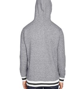 ชุดวอร์มผู้ชายสำหรับฤดูหนาว ราคาดีที่สุด ผ้าฝ้ายพรีเมียม 100% เนื้อฟลีซ ระบายอากาศได้ดี น้ำหนัก 240 กรัม สีและโลโก้ปรับแต่งได้ คุณภาพสูง - Product Image 6