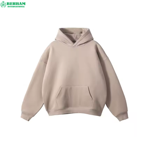 Sweat à capuche unisexe personnalisé en polyester thermique lourd, teint uni, bio et écologique, style streetwear, couleur dynamique - Product Image 6