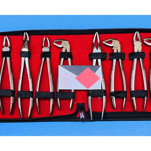 Ensemble de pinces dentaires avancées pour outils de précision d'extraction dentaire pour usage clinique et chirurgical Ensemble d'instruments chirurgicaux dentaires - Product Image 5