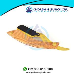 Navaja de Afeitar Profesional de Borde Recto para Barbería, Plegable, Precio de Fábrica, Venta al Por Mayor a Bajo Precio - Product Image 6