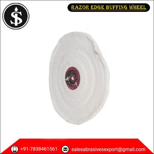Nuevos abrasivos Premium Rueda de pulido de borde de maquinilla de afeitar superior sin tratar de 4 "para pulido de color - Product Image 2