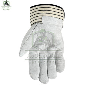 Gants de protection en cuir confortables avec manchette de sécurité, sans silicone, respirants, flexibles, haute qualité, grandes tailles, vente chaude - Product Image 6