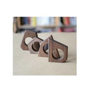 <b>top</b> trending Wooden Napkin Rings Set of 6 for Your <b>Table</b> Handicrafts Wood Napkin Ring Set with 6 <b>Decorative</b> Napkin Rings - Product Image 3