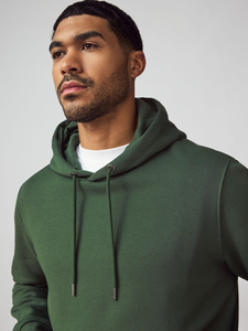Custom Plain Oversized <b>Hoodie</b> Unisex Heavyweight Pullover Pocket <b>Hoodie</b> In <b>Green</b> Color <b>Hoodie</b> - Product Image 4