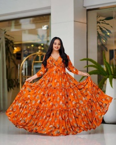 Stylish Printed Chiffon Fabric for Dresses Gowns Home Decor Bulk Wholesale UAE Dubai Custom Manufacturing Service - Product Image 4