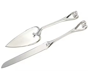 MulticolorvCake Pala Cuchillo Tenedor Cuchara Juego Herramientas para hornear Ecológico Servidor de pastel espejado Uso - Product Image 2