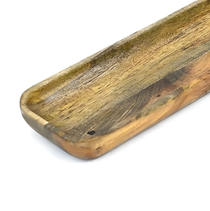 Plato para servir de madera rectangular personalizado al por mayor para comida y aperitivo de alta calidad de la India - Product Image 5