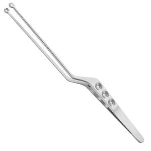 Instrumentos de microcirugía Manual de calidad alemana, 22cm, 24cm, pinzas de agarre de tumores Yasargil, pinzas de tejido en forma de bayoneta - Product Image 1