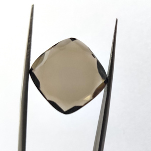 5 Piezas de Cuarzo Ahumado Natural de 16x16mm, Corte Cojín, 47.55 Quilates, Iroc Sales, Topacio Ahumado de Alta Calidad, Gema Suelta, US$27.17 - Product Image 4