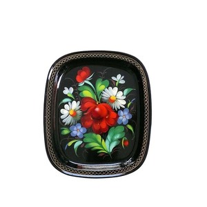 ถาดโลหะเคลือบทองสำหรับร้านอาหารโรงแรมและบ้านอุปกรณ์บริการจัดเลี้ยงอาหารและของว่างถาดเซิร์ฟเวอร์ - Product Image 6