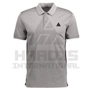 2024 nuevo diseño hombres Polos personalizados bloque de Color medio botón cómodo precio al por mayor Polo - Product Image 1