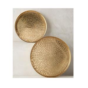 Placa de cargador de estilo antiguo en metal fuerte para una hermosa decoración de bodas y una experiencia de cena familiar formal - Product Image 5