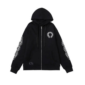 Chất Lượng Cao New Arrival Trắng Đúng Phiên Bản Người Đàn Ông Giản Dị Của In Trùm Thun Áo Hoodie Dài Tay Áo 100% Cotton Quá Khổ - Product Image 4