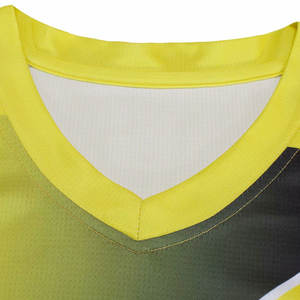 Maillot de football pour adulte COSH Sportswear, dernier style, impression par transfert thermique, manches courtes, col en V, tissu polyester, séchage rapide - Product Image 3