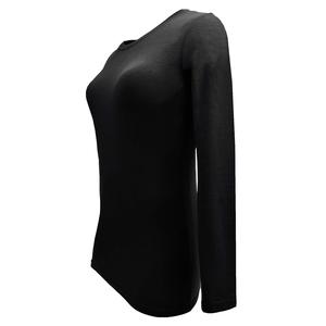 Logotipo de impresión digital Suave y elástico para mujer Dibujar debajo de las camisas Uniforme médico debajo de las camisas Cuello alto Enfermeras Camisetas interiores - Product Image 6