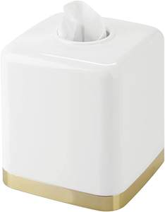 Elegante cubierta decorativa de caja de pañuelos de latón y acero para mesa inteligente y doméstica disponible para venta a granel desde India - Product Image 6