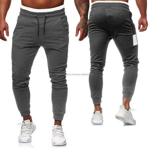Wholesale <b>Men</b> Jogger Pants Patchwork Sweatpants Hip Hop Harem Gym Wear <b>Trousers</b> - Product Image 1