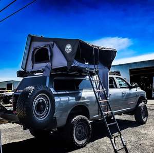 Tente de toit de voiture à vente directe d'usine, entièrement automatique, épaissie, pour camping extérieur, tente de camping rigide pour véhicule - Product Image 3