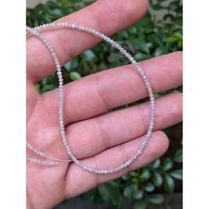 Diamants blancs facettés en forme de rondelle de 2,2 mm, super rares, en vrac - Product Image 2