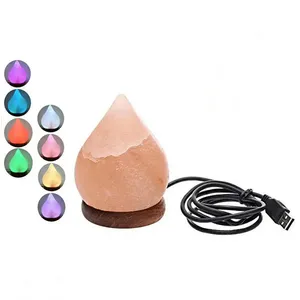 Himalayan Salt lamp Tear Drop Shape Salt Lamp In Custom Sizes And Packing Wholesaler And Manufacture From Pakistan
