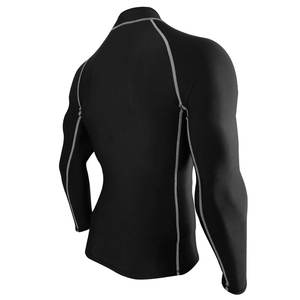 Diseño personalizado Ropa de entrenamiento Hombres Rash Guard Etiqueta privada Hombres Rash Guard En stock Hombres Rash Guard - Product Image 2