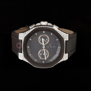 Formal Casual diario Oficina Ropa profesional Natural Lab Grown D VVS Moissanite Diamond Watch moda de lujo para hombres/mujeres - Product Image 1