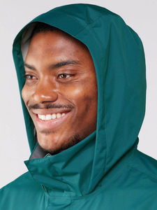 Service OEM Veste de pluie en toile à capuche légère, imperméable et coupe-vent pour hommes Lettre personnalisable Streetwear de haute qualité pour l'extérieur - Product Image 5