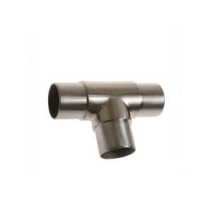 T-AISI304ตัวเชื่อมต่อสแตนเลส D = 42.4/D = 42.4มม - Product Image 1