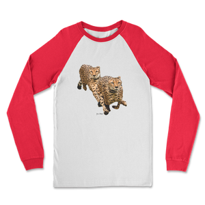 Camiseta Clásica de Manga Larga Raglán Cheetah Brothers, 100% Algodón, Material Transpirable - Product Image 5