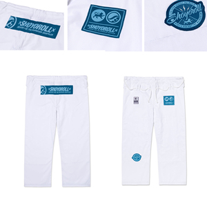 RTS New Model <b>Professional</b> OEM Shoyorol RVCA white BJJ Gi Brazilian Kimono Jiujitsu Uniform Jiu-Jitsu Gi Break Competitor - Product Image 3