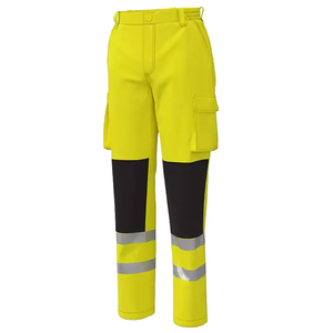 Pantalones de Trabajo de Seguridad Reflectantes para Hombre, Certificación CE, Alta Visibilidad, Transpirables, de Poliéster, Impermeables, con Bolsillos, Logotipo LED Personalizado - Product Image 4