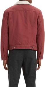 OEM High Quality Custom Denim <b>Jacket</b> <b>Men's</b> Sherpa <b>Trucker</b> <b>Jacket</b> Fashion Washed <b>Jacket</b> Winter Outerwear - Product Image 2