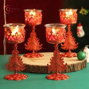 Hot Selling Price New Metal Candle Stand Elegant for Home Hotel Table <b>Top</b> Decor Usage Unique Candle Jar in Wholesale Price - Product Image 1