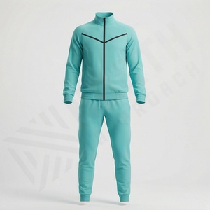 Venta al por Mayor de Conjuntos Deportivos para Hombre, Transpirables, Color Personalizado, Lisos, Cómodos, Estilo Casual, Ropa Deportiva para Gimnasio - Product Image 1