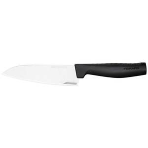 Cuchillo de Cocina de Acero Inoxidable con Hoja de Bordes Duros (12 cm) Negro y Cromado 1051749 - Product Image 1