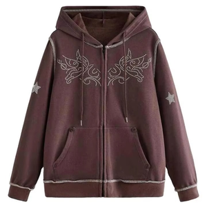 Pakistan Manufacturer Custom Printed 2025 Cotton <b>Polyester</b> Embroidered Hoodies Solid Color Winter Hoodie Embroidery Plain Dyed - Product Image 1