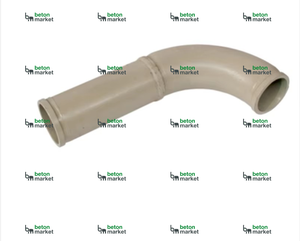 Codo de motor diésel 10151721 DN125 de 90 grados con extensión de 340 mm para bomba de hormigón Schwing, productividad de 100m³/h, alcance vertical de 38M - Product Image 1