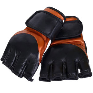 Durable Lightweight Eco Friendly In <b>Black</b> Color Top Quality Customization Product Factory Rate Adult Wear Boxing Gloves - Product Image 2