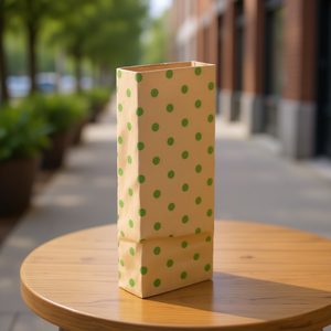 Borsa Promozionale in Carta Kraft Sostenibile con Laccetto - Product Image 3