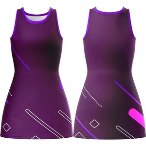 <b>Netball</b> Dress Uniforms for Women High Quality Customized Logo Printed <b>Netball</b> Dress Breathable - Product Image 1