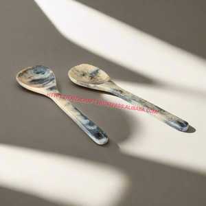 Faizacraft <b>Salad</b> Server Set Resin Tabletop <b>Spoon</b> & Fork Tools for Serving <b>Salads</b> - Product Image 3