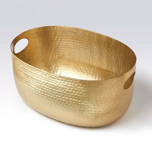 New Arrival Gold Metal Ice Bucket <b>Wine</b> Beer Bottle Cooler Storage Bucket for Home <b>bar</b> Restaurant Hotel Chiller Ice Beverage Tub - Product Image 3