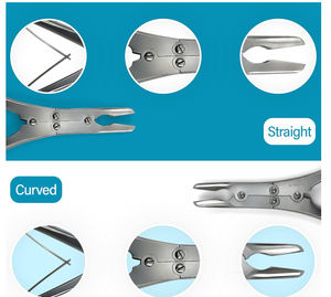 Instrumentos quirúrgicos ortopédicos veterinarios de potencia Manual de alta calidad, instrumento médico de buena calidad con bordes afilados Ruskin Rongeur - Product Image 5