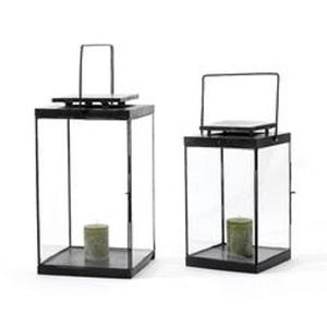 Vente en gros de lanternes chauffe-bougies noires personnalisées pour la décoration de la maison pour la salle de scène de mariage ou la galerie - Product Image 6