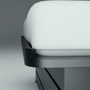 Cadre de lit à plate-forme en métal durable de taille Queen Lamelles en acier robustes Meubles de chambre modernes Support sans bruit pour un usage domestique - Product Image 4