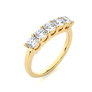 Indian Supplier Moissanite Engagement <b>Ring</b> with Matching Earrings 14K Gold Plated IGI Certified Luxury <b>Couples</b> <b>Ring</b> - Product Image 1
