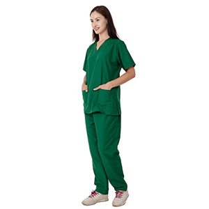 Conjuntos de uniforme médico para mujeres, ropa de diseño superior, elegante, bajo pedido mínimo, cómoda, para la salud, Tops de enfermería, trajes exfoliantes - Product Image 1