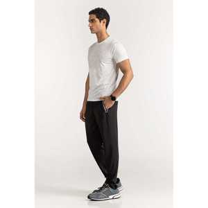 White Textured Knit Men's T-<b>Shirt</b> <b>AW</b>-TS24-002 240 GSM Heavyweight Blank Tee Regular Fit Streetwear Casual Custom Apparel 70% - Product Image 5