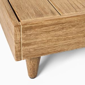 Table basse de qualité supérieure en teck massif de couleur naturelle pour usage intérieur - Product Image 5